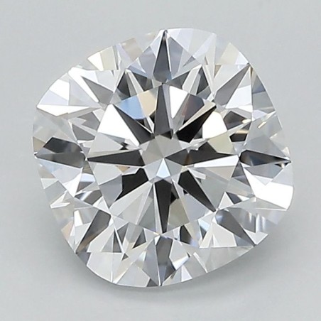 Diament laboratoryjny bezbarwny szlif poduszkowy brylantowy, 2.16ct, VVS2, F, GIA 2487527492